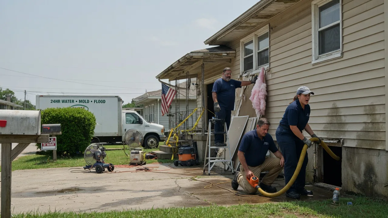 Water Damage Repair in Simpson, LA near me